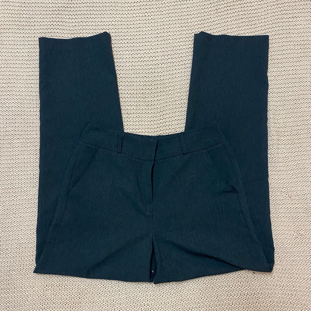 ✰ vintage dark gray high rise straight leg dress pants ✰